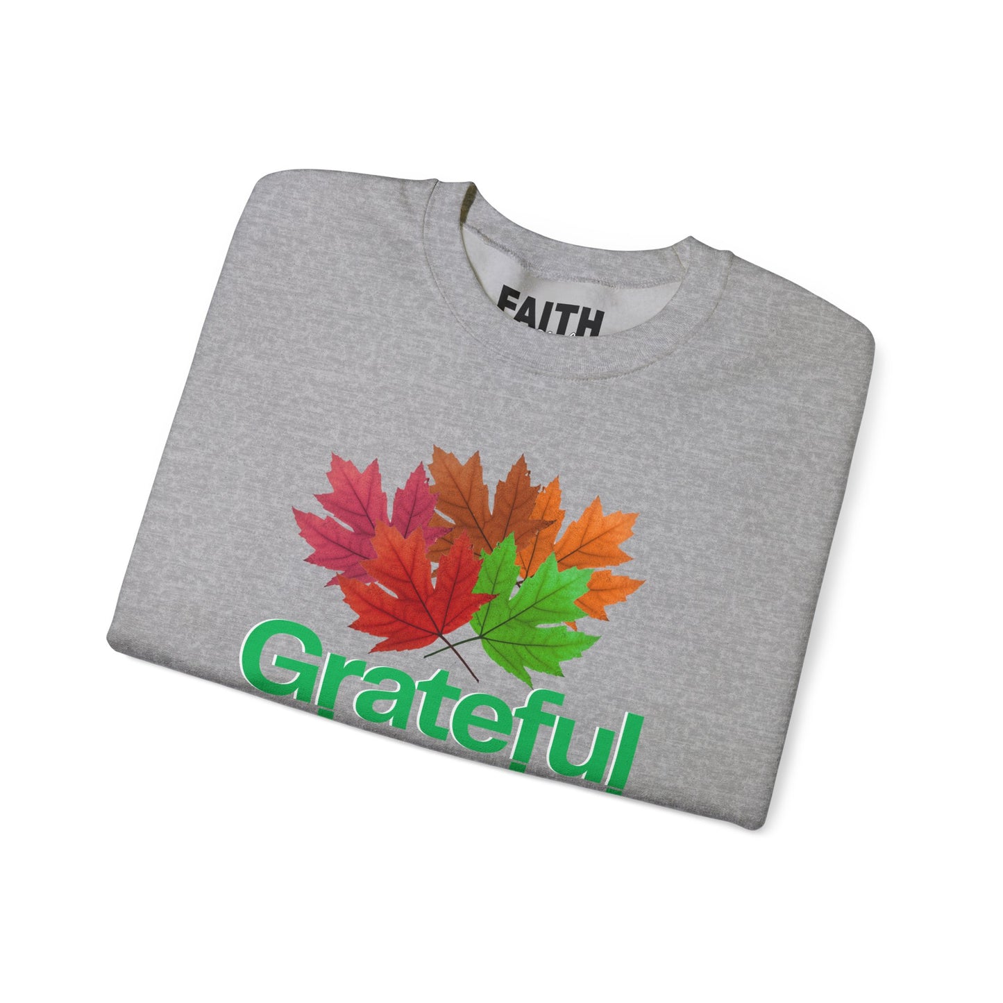 Grateful AF Crewneck Sweatshirt | Cozy Fall Apparel, Thanksgiving Gift, Autumn Vibes, Unisex Sweatshirt, Warm Layer
