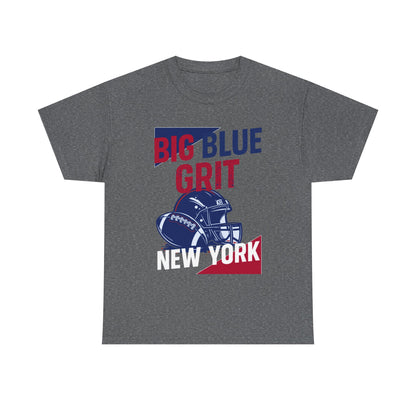 Big Blue Grit Male Heavy Cotton Tee, Football Apparel, Sports T-Shirt, [...]