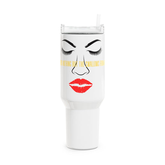 Chic 40oz Tumbler, Stylish Drink Container, Perfect for Gifts, Travel Companion, Summer Essentials, Sassy Quote Inspired