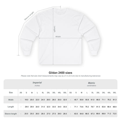 Reset Mode Long Sleeve Tee — Minimal Eye Graphic Spiritual Streetwear