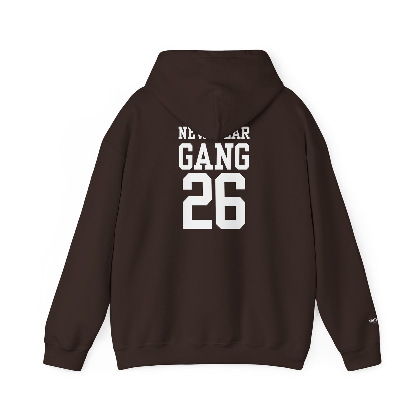 New Year Gang 26 Hoodie — Varsity Style Graphic Pullover