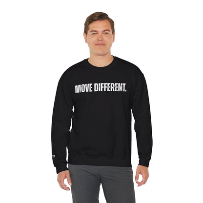 MOVE DIFFERENT. Unisex Crewneck Sweatshirt | Faith Styles®