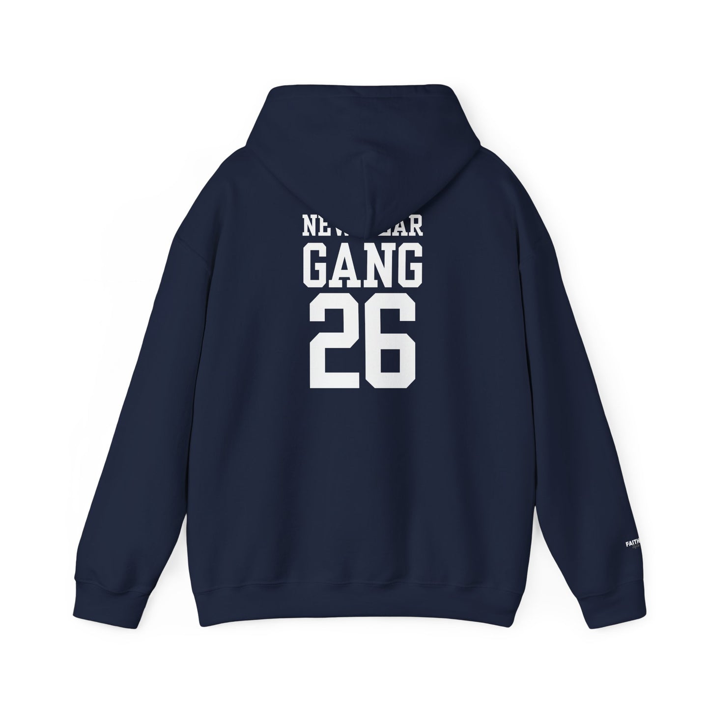 New Year Gang 26 Hoodie — Varsity Style Graphic Pullover