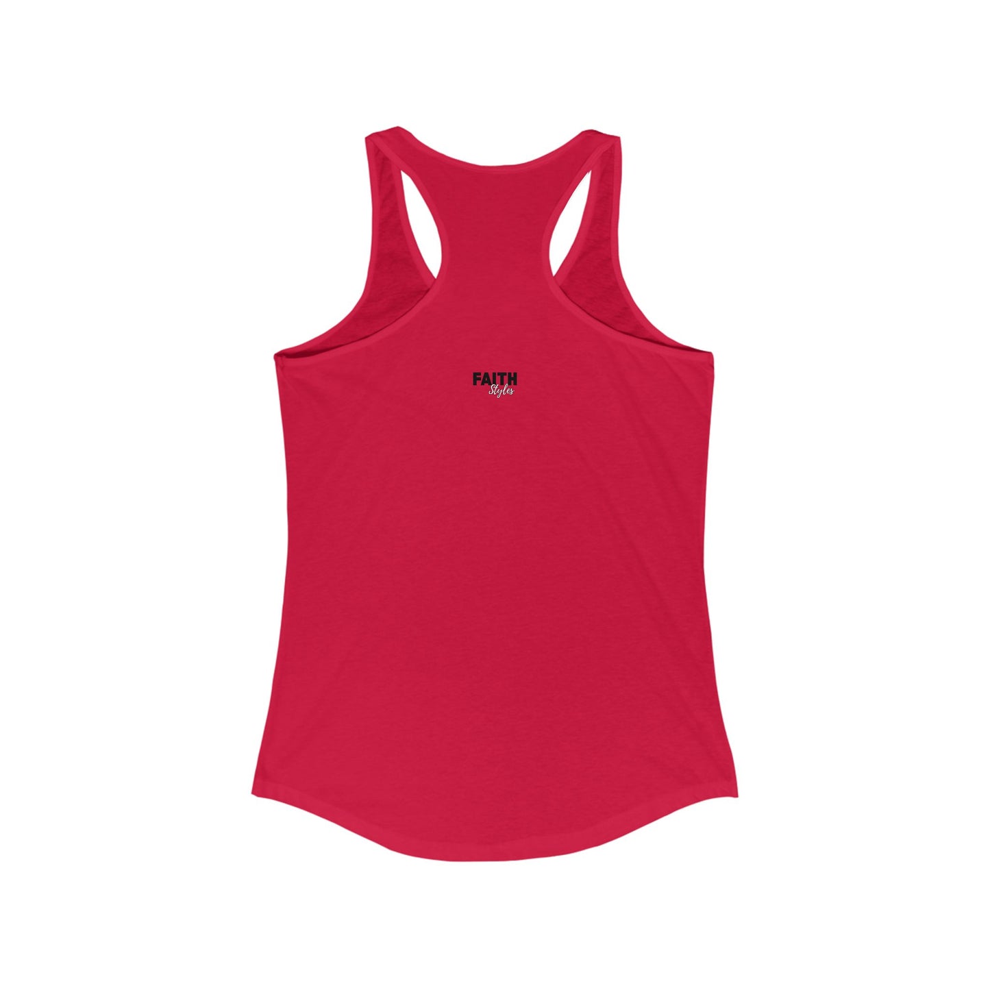 "FAITH MODE" Women's Ideal Racerback Tank
