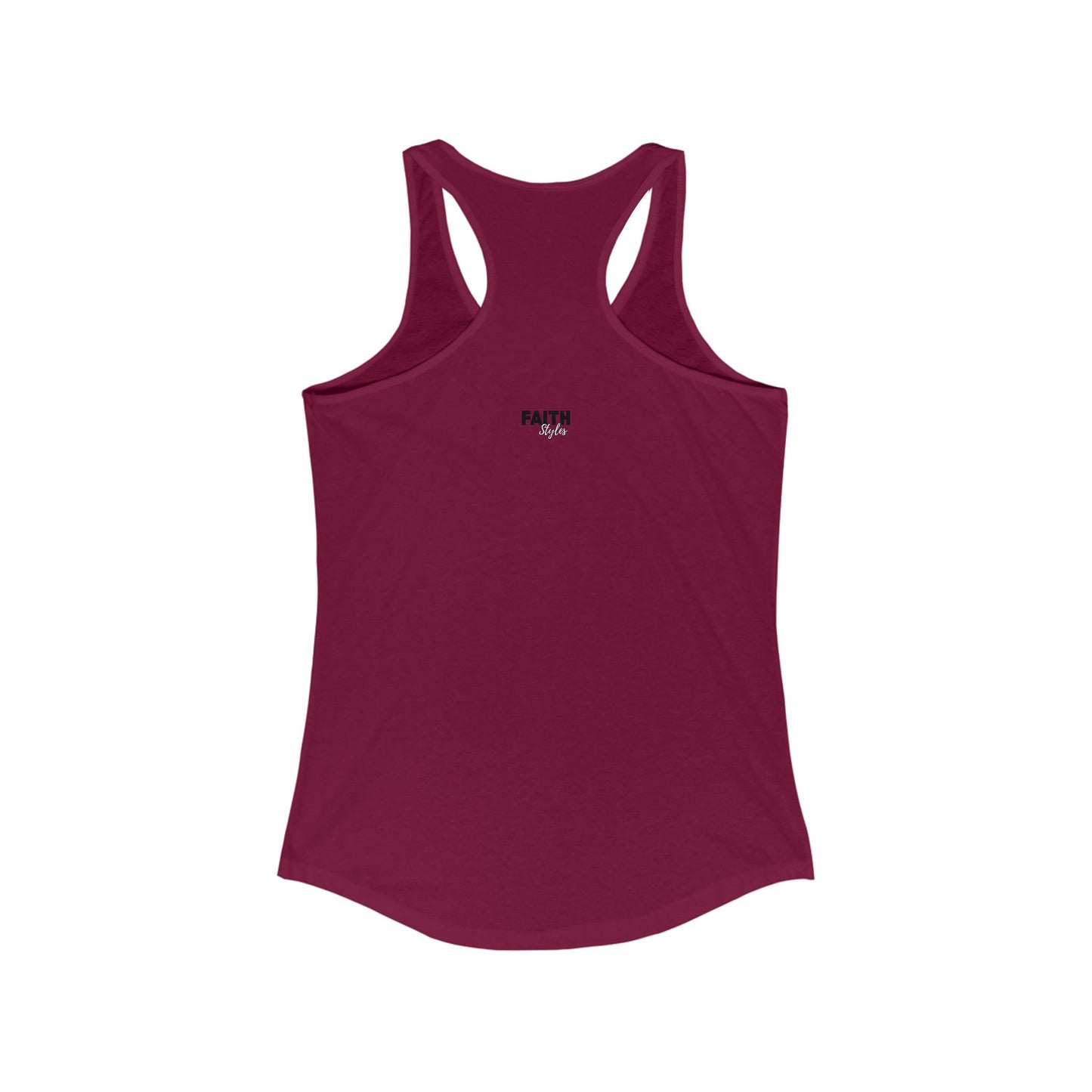 "FAITH MODE" Women's Ideal Racerback Tank