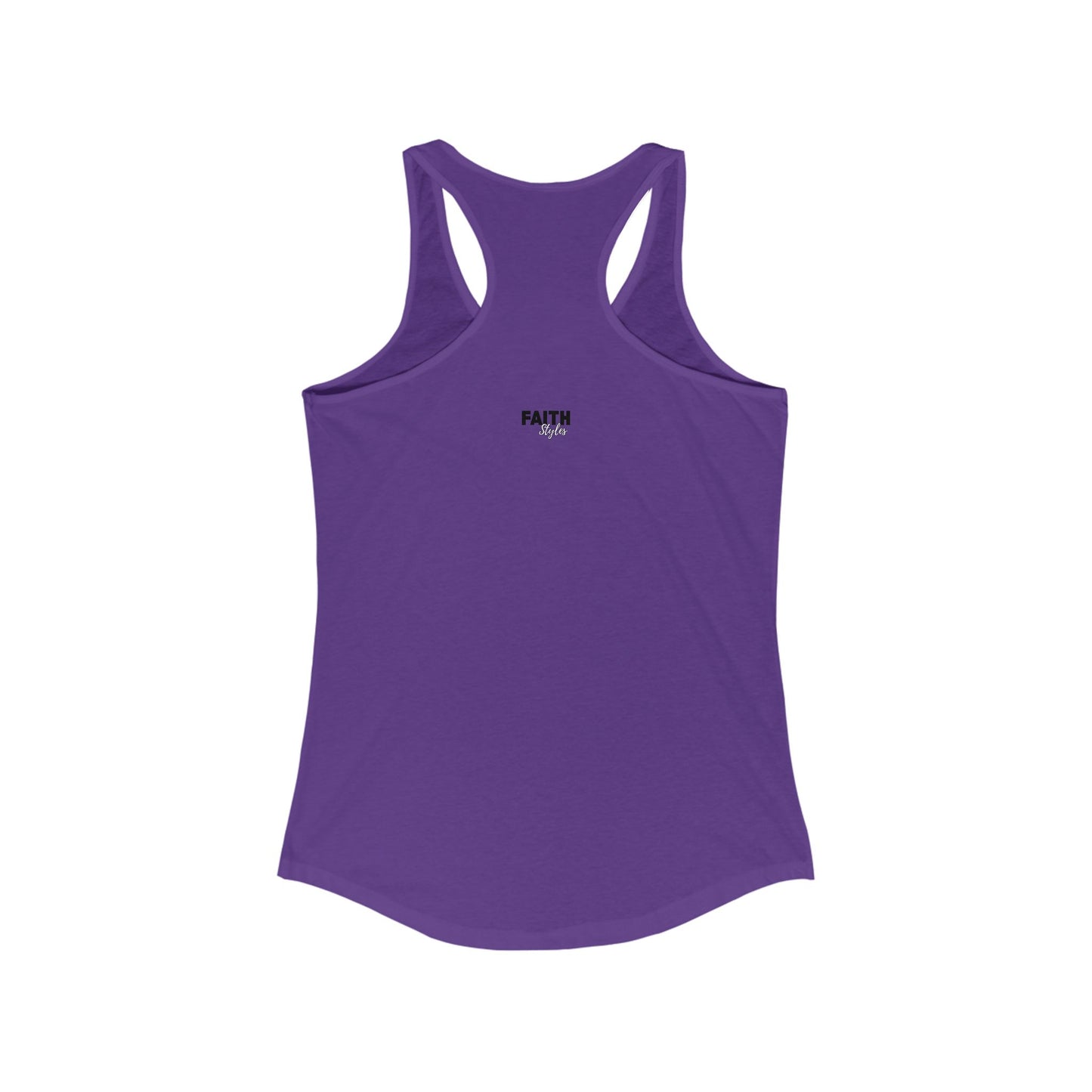 "FAITH MODE" Women's Ideal Racerback Tank