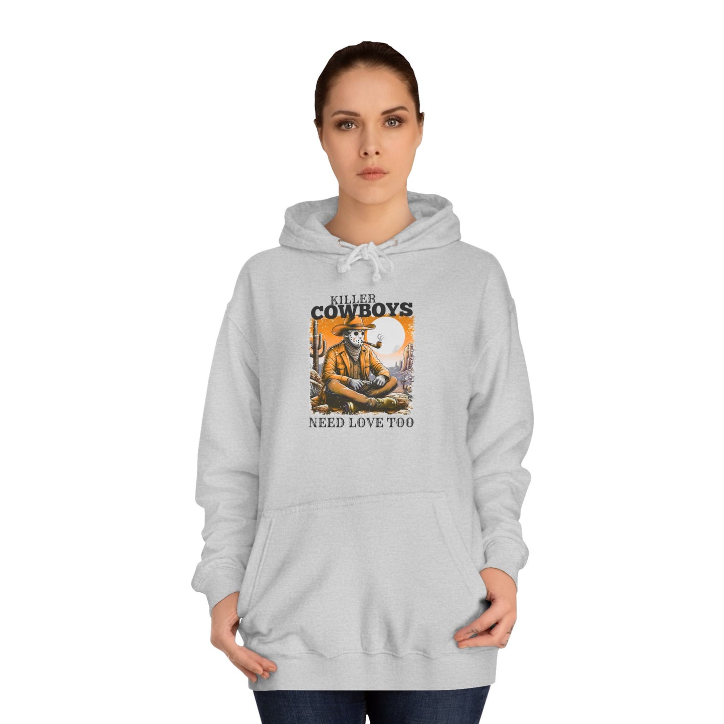 Unisex College Hoodie, Killer Cowboys