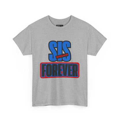 Unisex Heavy Cotton Tee - 'SUS Squad Forever' Graphic Tee, Casual Wear, Gift for Friends, Funny T-Shirt for Events, Streetwear Fashion