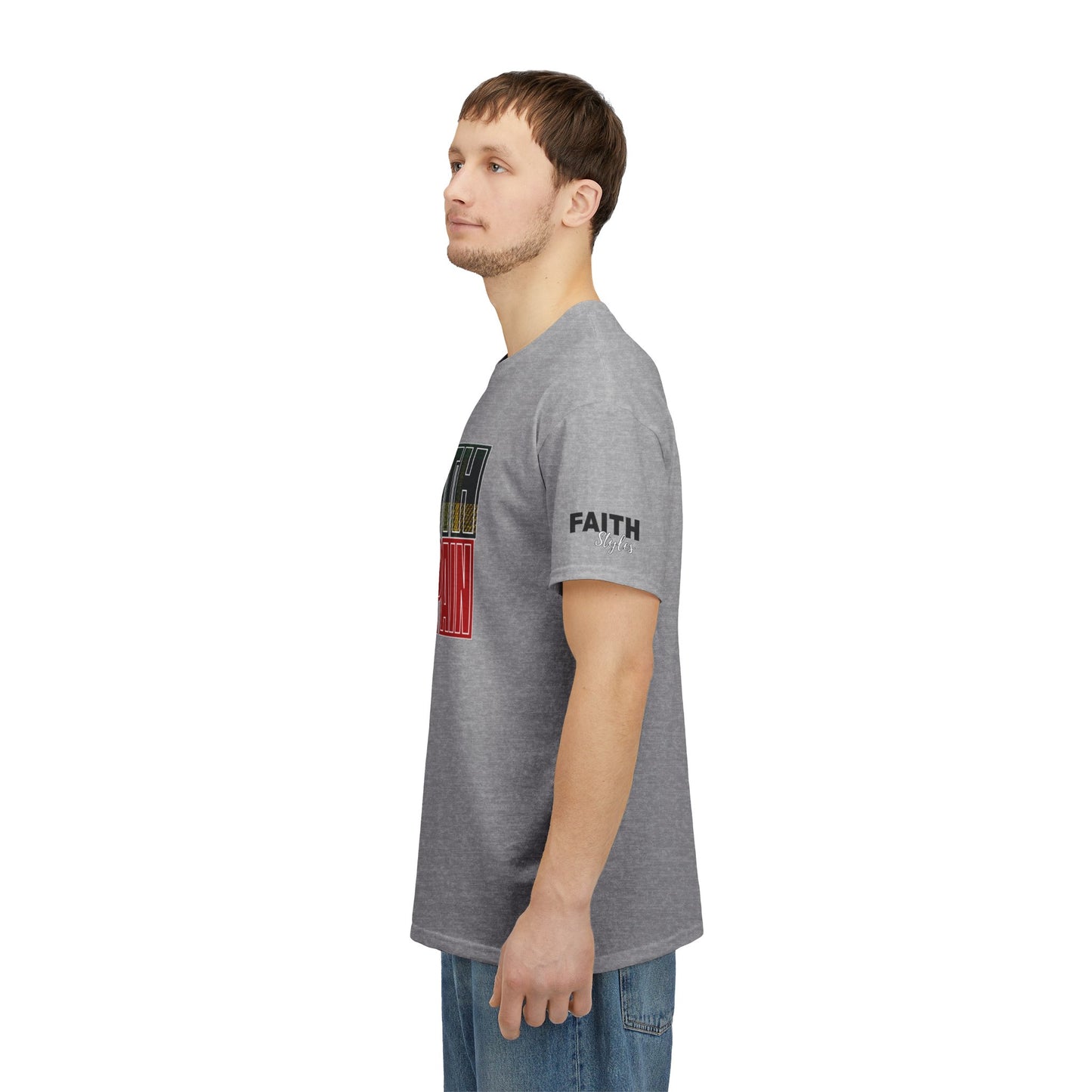 FaithStyles Growth Over Pain T‑Shirt — Motivational Graphic Tee
