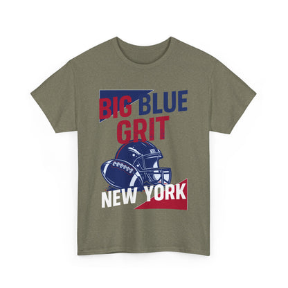 Big Blue Grit Male Heavy Cotton Tee, Football Apparel, Sports T-Shirt, [...]