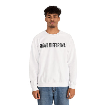 MOVE DIFFERENT. Unisex Crewneck Sweatshirt | Faith Styles®