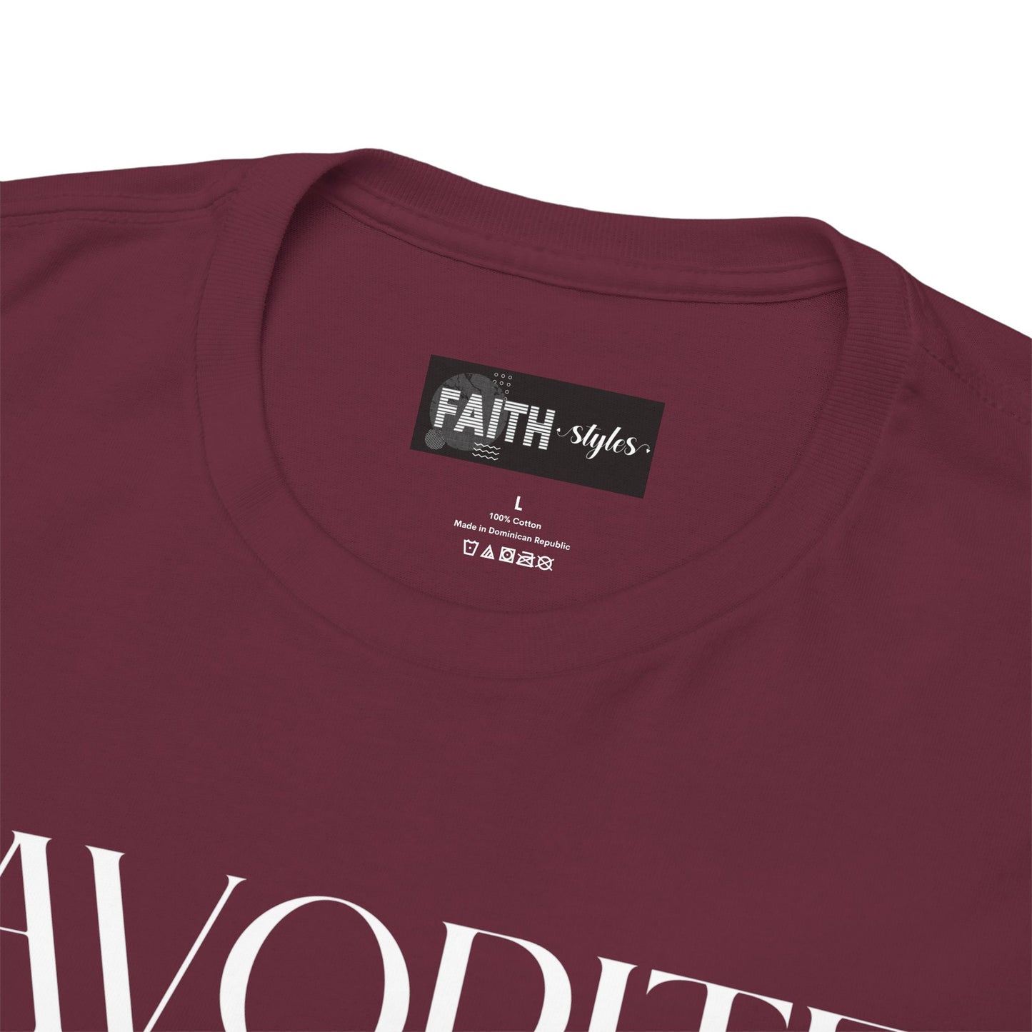 Favorite Brother Unisex Heavy Cotton Tee - Perfect Gift for Siblings, Casual Wear, Birthday, Family Reunion, Everyday Comfort