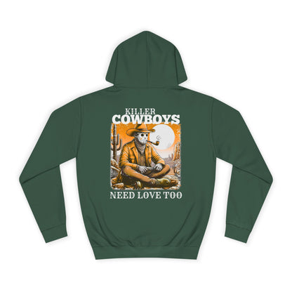 Unisex College Hoodie, Killer Cowboys