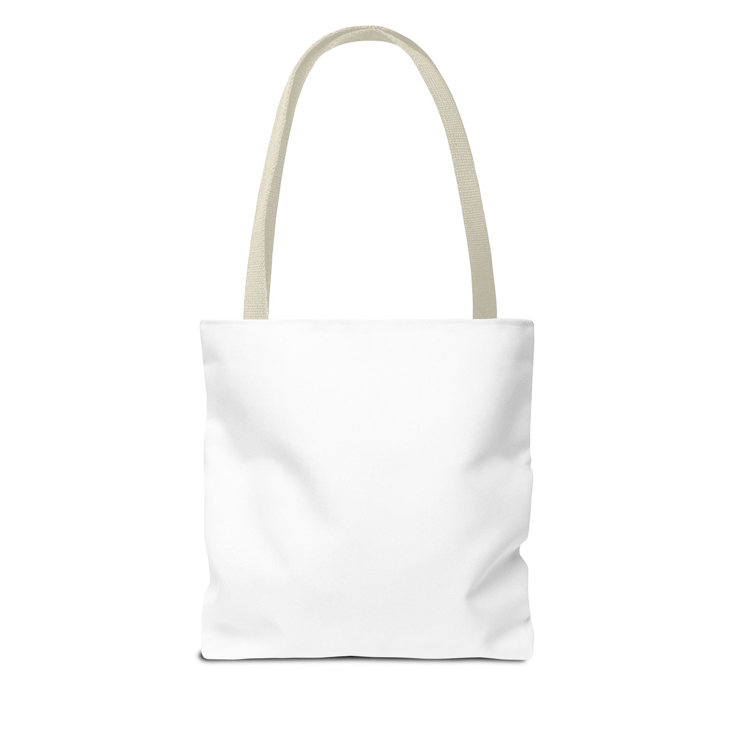 FaithStyles Tote Bag — "Thou Shalt Not Try Me" Mood 24:7 Black & White Statement Tote