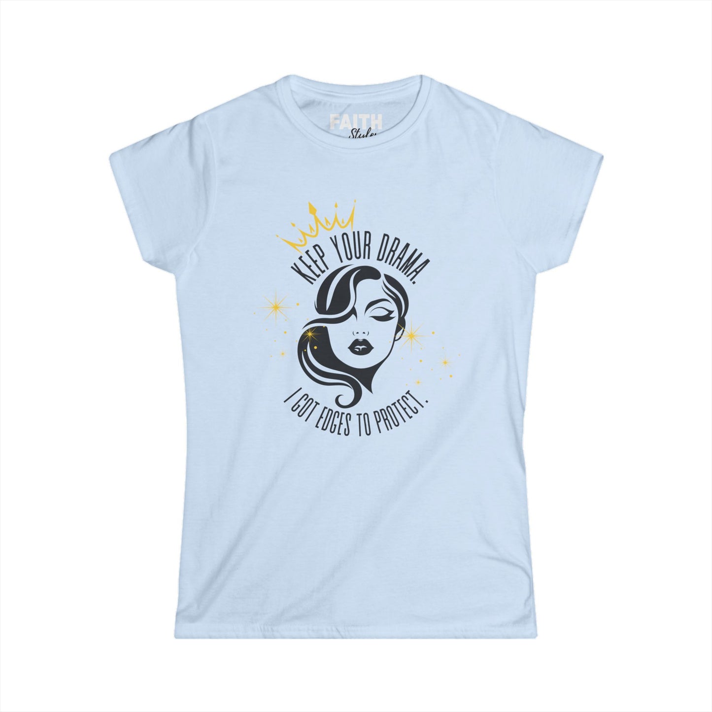 Women’s Graphic Tee - Keep Your Drama, Perfect for Casual Wear, Gifting, Birthdays, or Girls’ Night Out