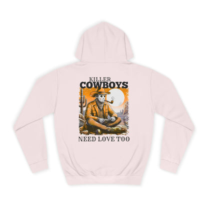 Unisex College Hoodie, Killer Cowboys