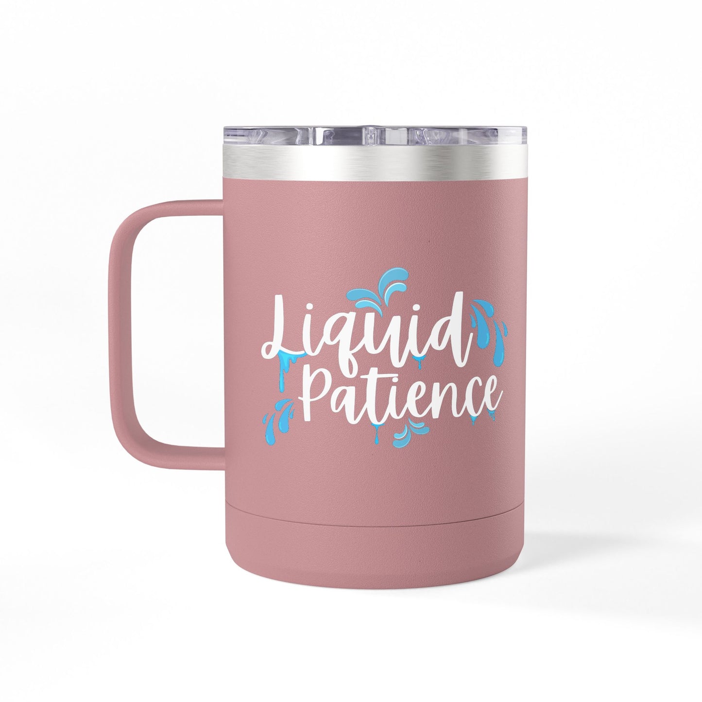 Liquid Patience Coffee Mug Tumbler | Perfect Gift for Coffee Lovers, Inspirational Drinkware, Home Office Accessory, Relaxation Gift, [...]