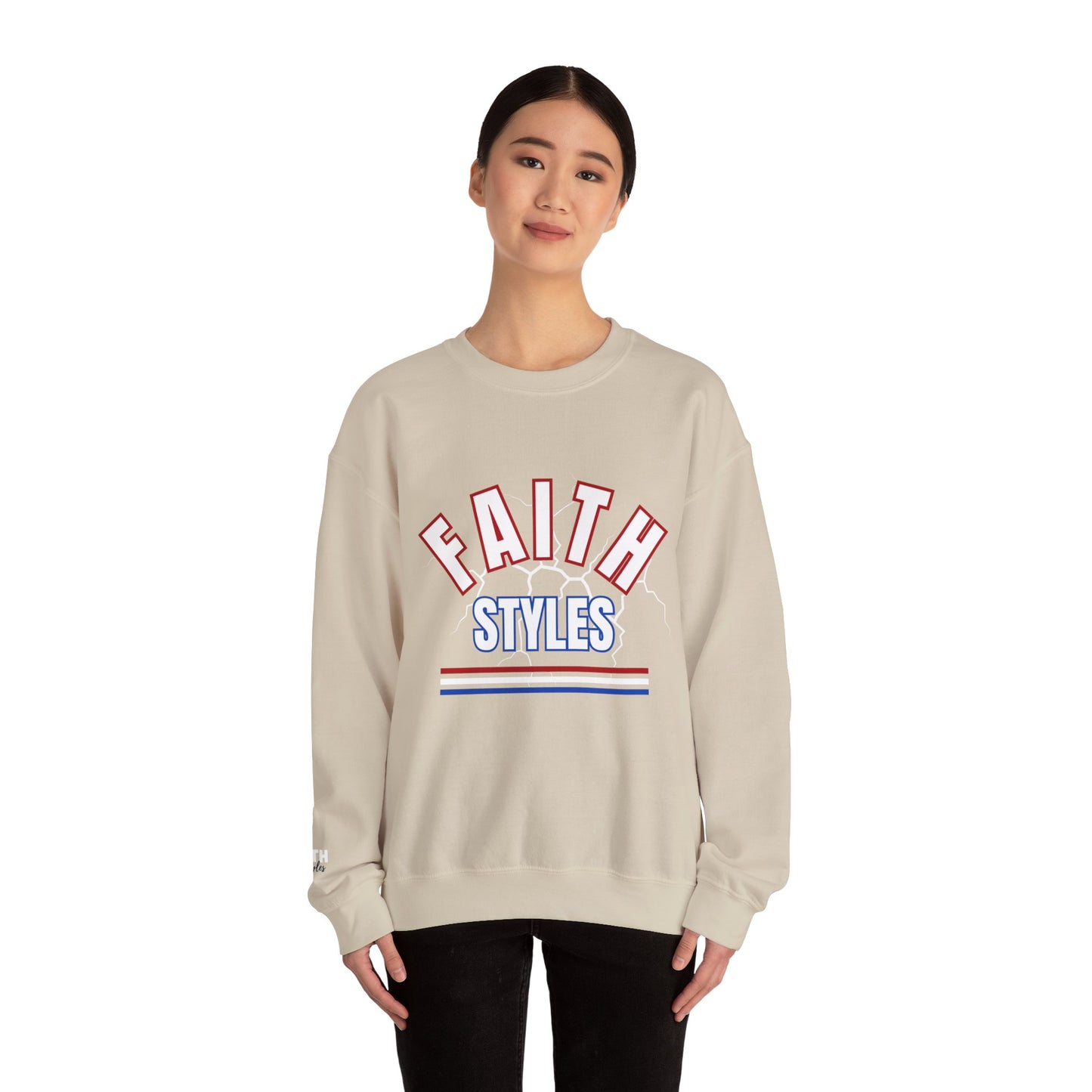 FaithStyles - Laid Back Unisex Heavy Blend™ Crewneck Sweatshirt