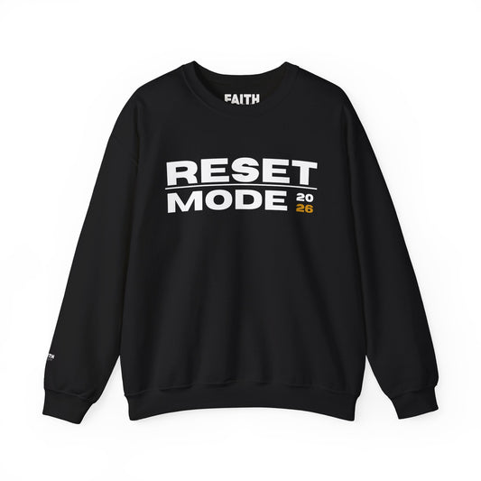 Reset Mode 2026 Crewneck Sweatshirt
