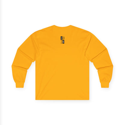 Reset Mode Long Sleeve Tee — Minimal Eye Graphic Spiritual Streetwear