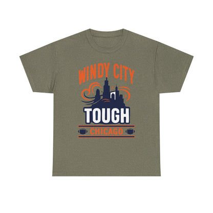 Windy City Tough Tee, Chicago Shirt, Male Cotton T-Shirt, Gifts for [...]