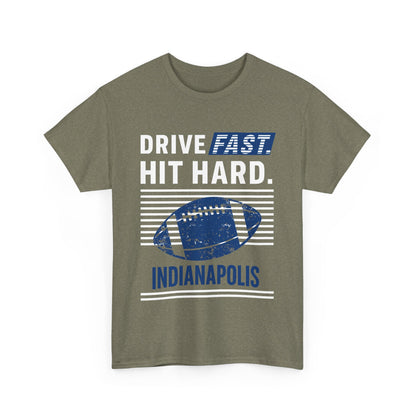 Sporty Male Cotton Tee - Drive Fast Hit Hard, Casual Wear, Gift for Him, [...]