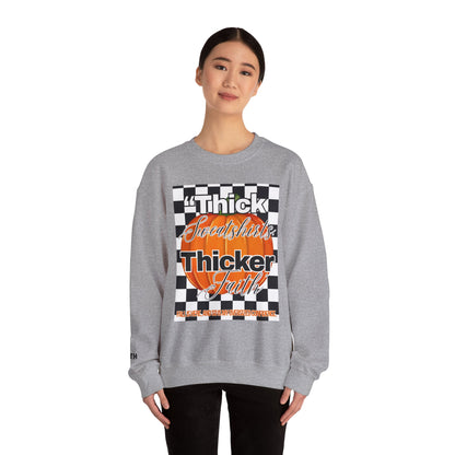 FaithStyles Thick Sweatshirts Pumpkin, Unisex Graphic Sweatshirt, Crewneck Sweatshirt, Sports Apparel, Cozy Casual Wear