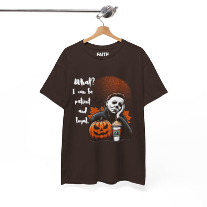 Halloween Graphic Tee, Unisex Cotton T-Shirt, Spooky Autumn Wear, Halloween Costume Top, Funny Horror Shirt
