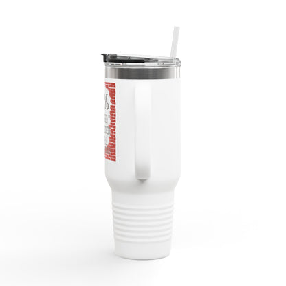 100% Blessed Insulated Travel Mug, 40oz - Perfect for On-the-Go Coffee Lovers, Gift for Friends, Durable Travel Cup, Unique Quote Mug, [...]