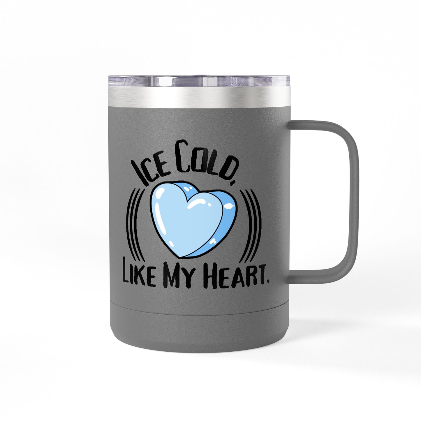 Ice Cold Mug: Heartfelt Coffee Tumbler, Perfect Gift for Friends, Fun Drinkware for Birthdays, Cheerful Kitchen Decor, Unique Cup for [...]