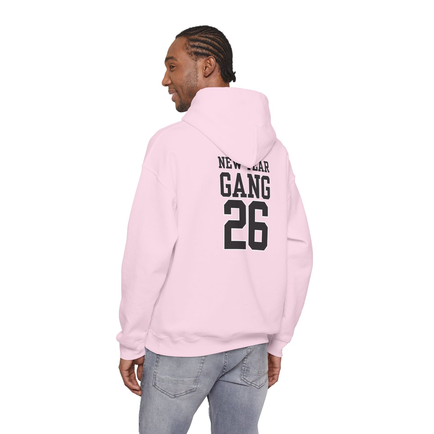 New Year Gang 26 Hoodie — Varsity Style Graphic Pullover