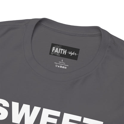 Sweet but Savage Grandma Cotton Tee | Fun Gift for Trendsetters, Everyday Wear, Birthday Party, and Casual Outings