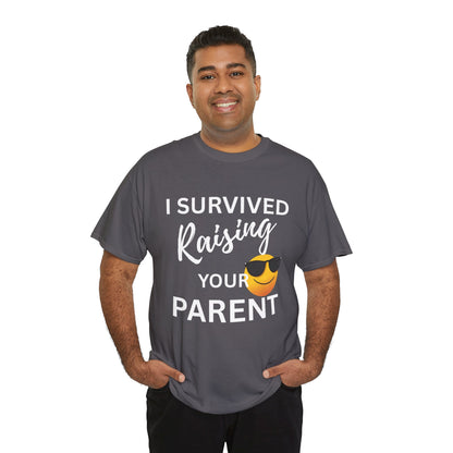 Funny Parent Survival Unisex T-Shirt | Gift for New Parents | Parenting Humor Tee | Casual Wear | Holiday Gift Idea