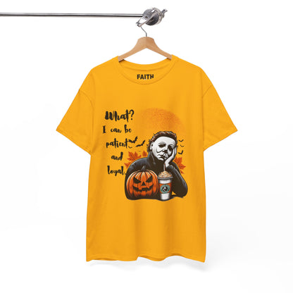 Halloween Graphic Tee, Unisex Cotton T-Shirt, Spooky Autumn Wear, Halloween Costume Top, Funny Horror Shirt