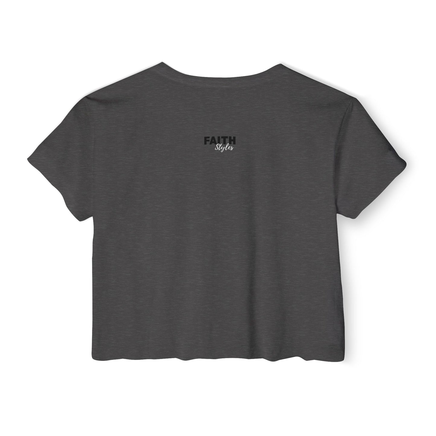 FaithStyles Bad Bitch Society Crop Top — Women's Festival Graphic Tee