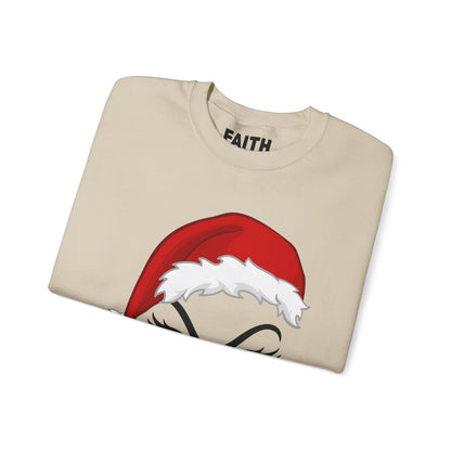 Sexy One Christmas Sweatshirt – Santa Hat Graphic Holiday Crewneck