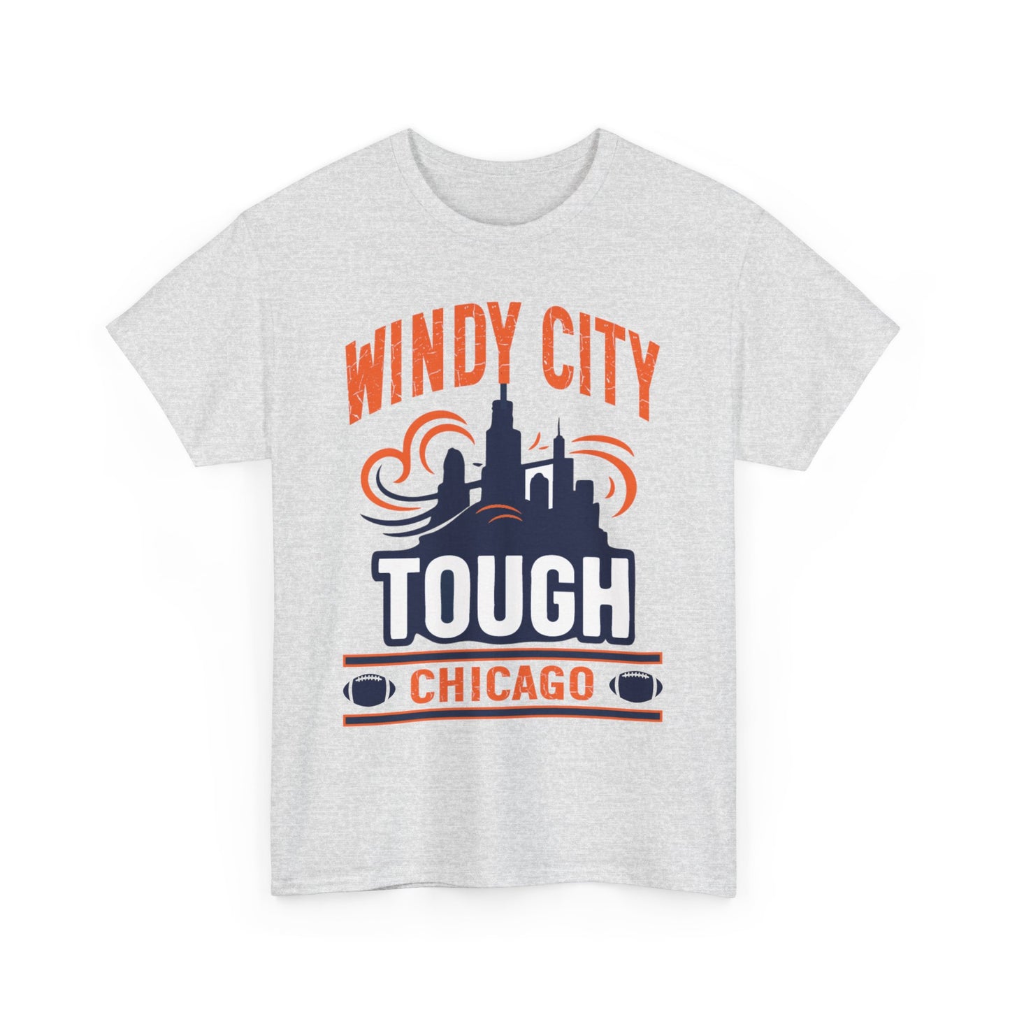 Windy City Tough Tee, Chicago Shirt, Male Cotton T-Shirt, Gifts for [...]