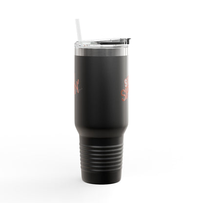 Insulated Travel Mug for On-the-Go, Stay Sippin' Coffee Cup, 40oz Beverage Tumbler, Perfect for Road Trips, Gifts for Her, Summer Travel