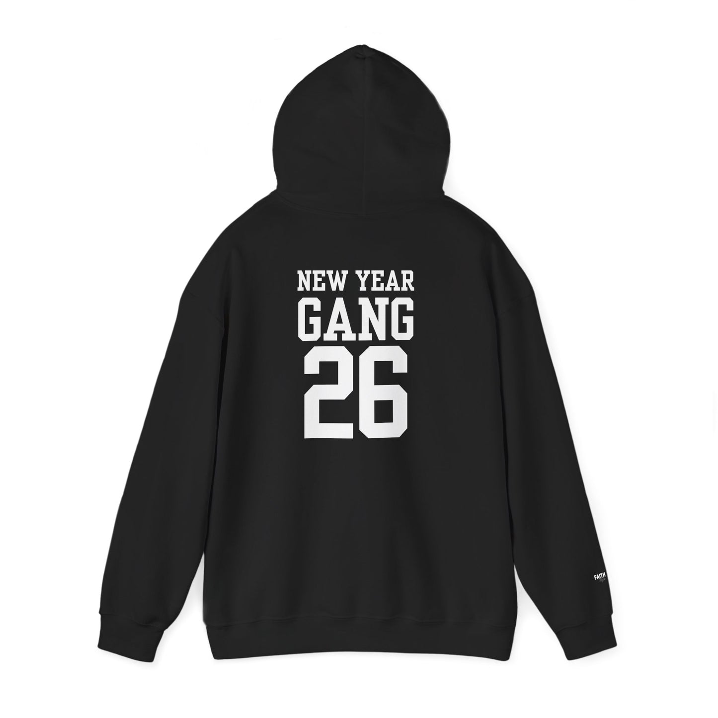 New Year Gang 26 Hoodie — Varsity Style Graphic Pullover