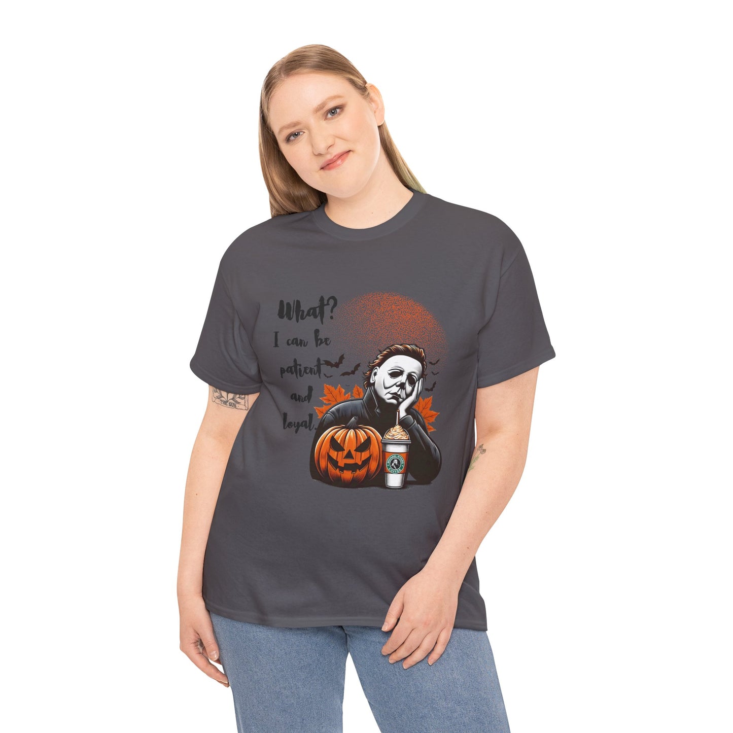 Halloween Graphic Tee, Unisex Cotton T-Shirt, Spooky Autumn Wear, Halloween Costume Top, Funny Horror Shirt