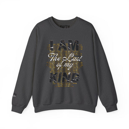 FaithStyles Unisex Heavy Blend™ Motivational Crewneck Sweatshirt - I AM The Last of my KING, Inspirational Gift for Him/Her, Cozy Fall Layer, [...]