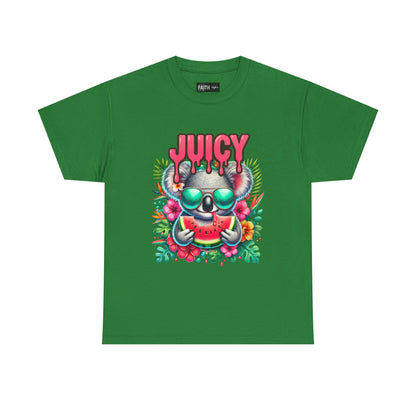 Juicy Watermelon Graphic Tee, Unisex Cotton T-Shirt, Summer Vibes, Beachwear, Fun Casual Wear, Gift for Friends, Festival Apparel