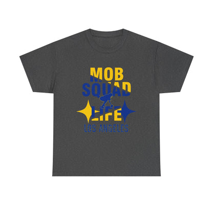 Los Angeles Mob Squad Life Male Tee, Urban Streetwear Shirt, Graphic T-Shirt