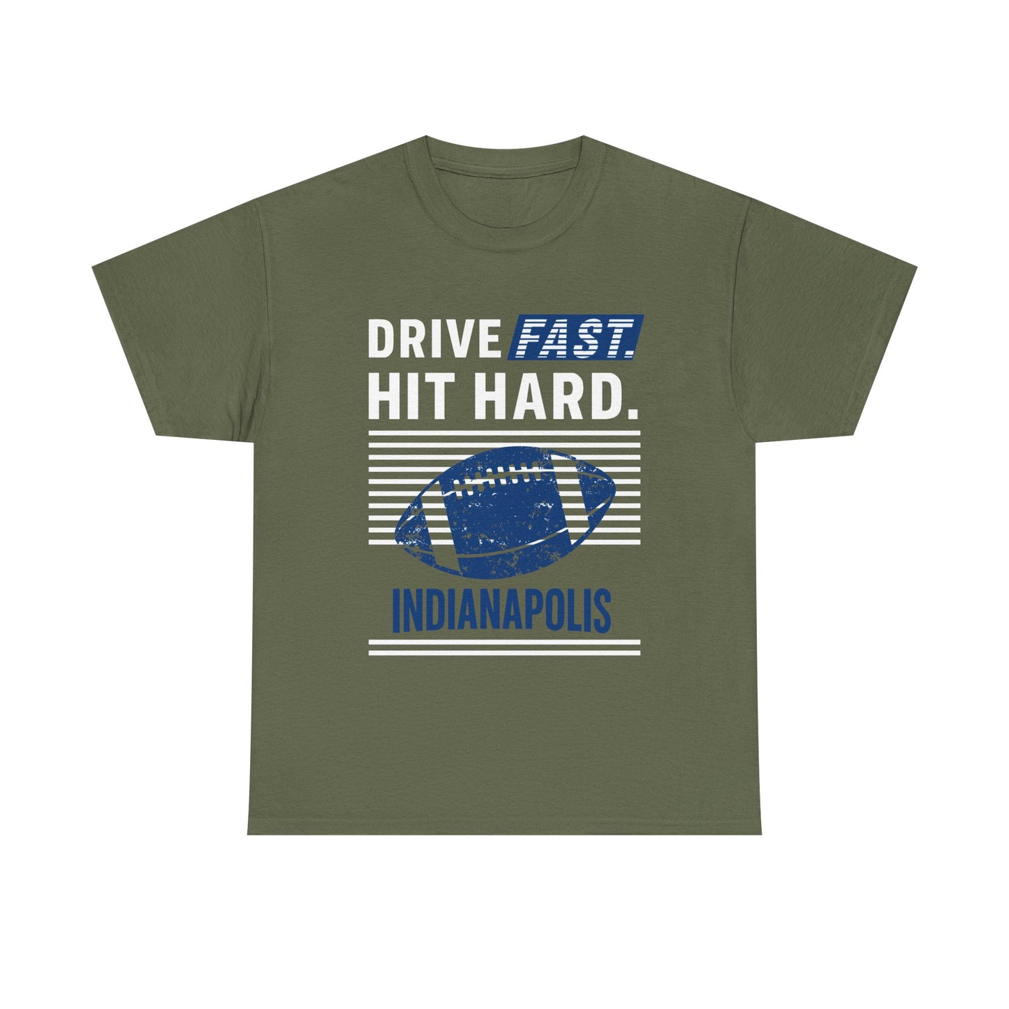 Sporty Male Cotton Tee - Drive Fast Hit Hard, Casual Wear, Gift for Him, [...]
