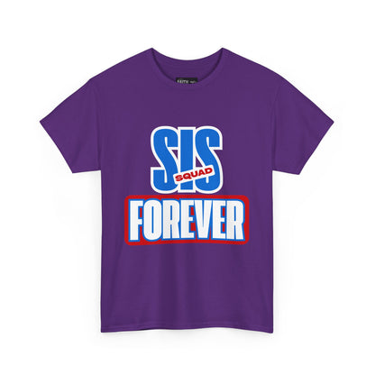 Unisex Heavy Cotton Tee - 'SUS Squad Forever' Graphic Tee, Casual Wear, Gift for Friends, Funny T-Shirt for Events, Streetwear Fashion