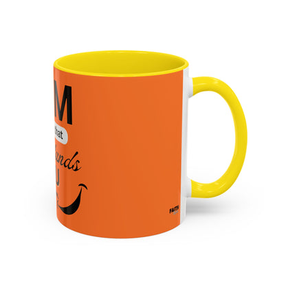 FaithStyles I AM The Mug That Understands You - Funny Coffee Mug, Gift for Coffee Lovers, Morning Motivation Mug, Cute Office Mug, Funny Gift Idea