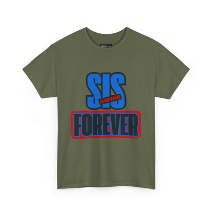 Unisex Heavy Cotton Tee - 'SUS Squad Forever' Graphic Tee, Casual Wear, Gift for Friends, Funny T-Shirt for Events, Streetwear Fashion